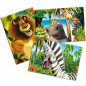 Puzzle Madagaskar 3x48 dílků