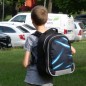 Školní batoh Modrá záře set 3dílný, doprava a sluchátka zdarma