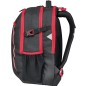 Školní batoh Herlitz Ultimate Černo - červený a sluchátka zadarmo