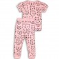 Dětské pyžamo kočičky růžové
