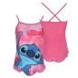Dívčí plavky Stitch růžové