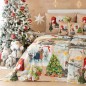 Dětské vánoční povlečení Matějovský Christmas Vintage Bavlna deluxe digitál