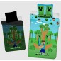 Svítící povlečení Minecraft Jungle Fight