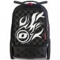 Školní batoh Nikidom Roller XL White Fire na kolečkách + sluchátka a doprava zdarma