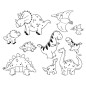 Dětská razítka StampoMinos - Dinosauři