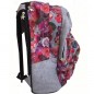 Školní batoh Danza s výsuvnými kolečky Flower