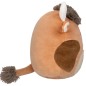 SQUISHMALLOWS Hnědý strakatý býk - Shep, 30 cm