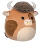 SQUISHMALLOWS Hnědý strakatý býk - Shep, 30 cm