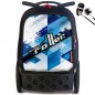 Školní batoh Nikidom Roller XL Cool Blue na kolečkách + sluchátka a doprava zdarma