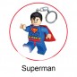 Superman svítící figurka LEGO DC Super Heroes