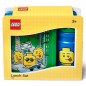 Svačinový set LEGO ICONIC - zelená/modrá