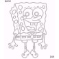 Malování z písku šablona Spongebob 2