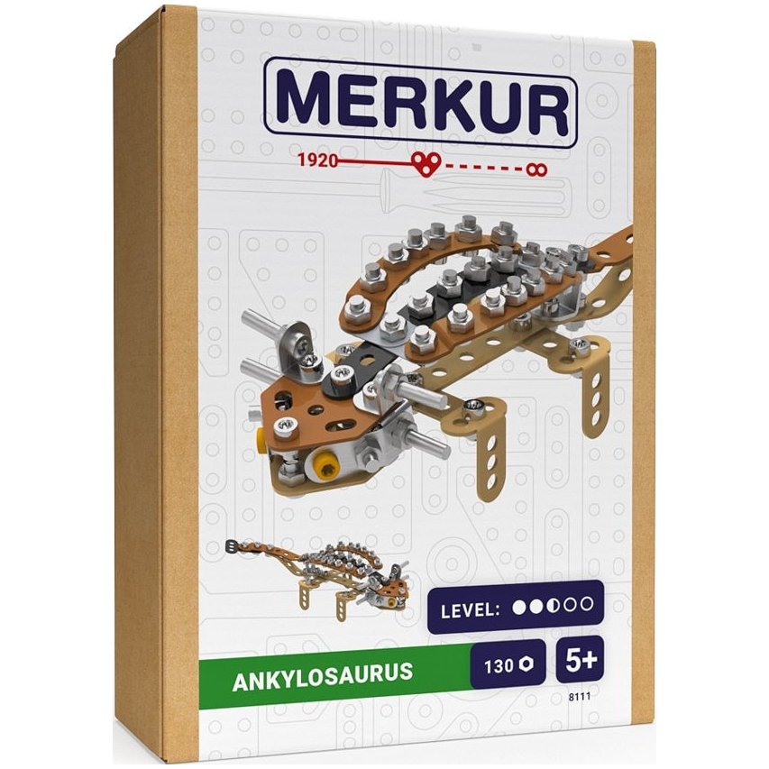 Merkur Toys Stavebnice MERKUR Ankylosaurus 130ks