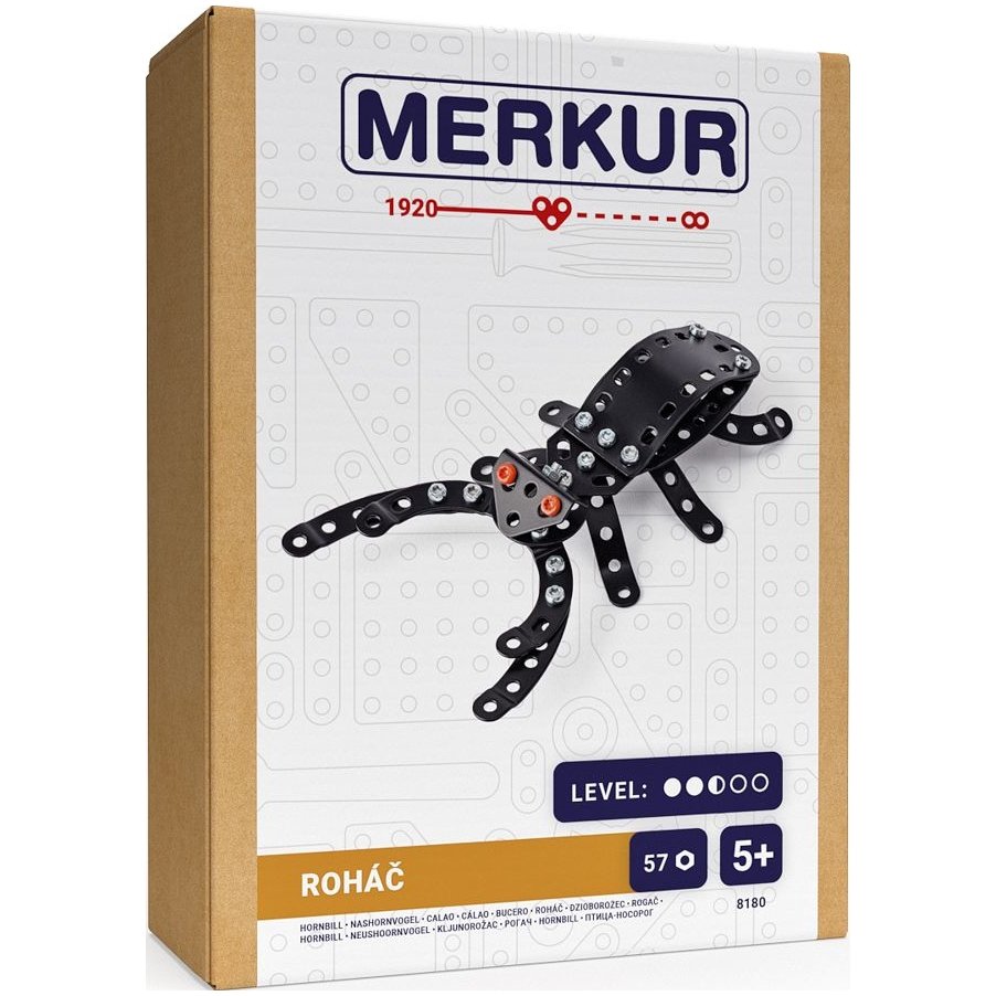 Merkur Toys Stavebnice MERKUR Roháč 57ks