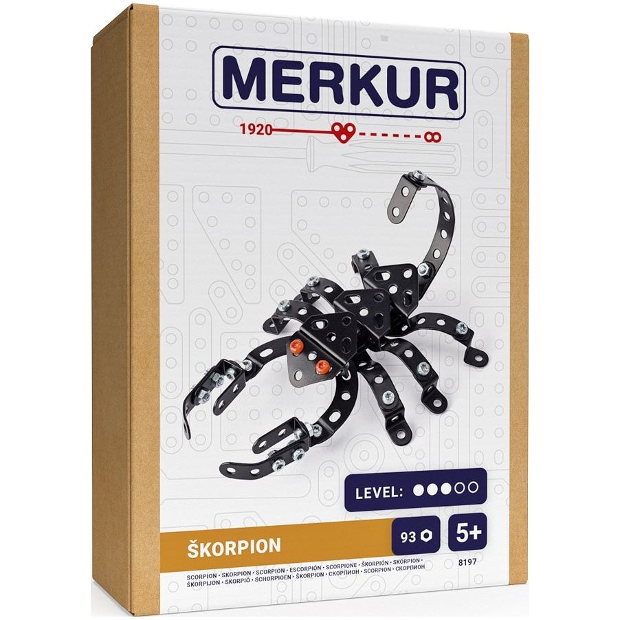 Merkur Toys Stavebnice MERKUR Škorpion 93ks