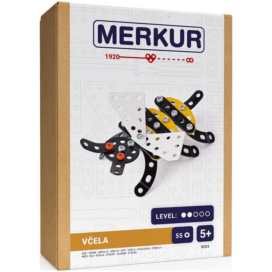 Merkur Toys Stavebnice MERKUR Včela 55ks