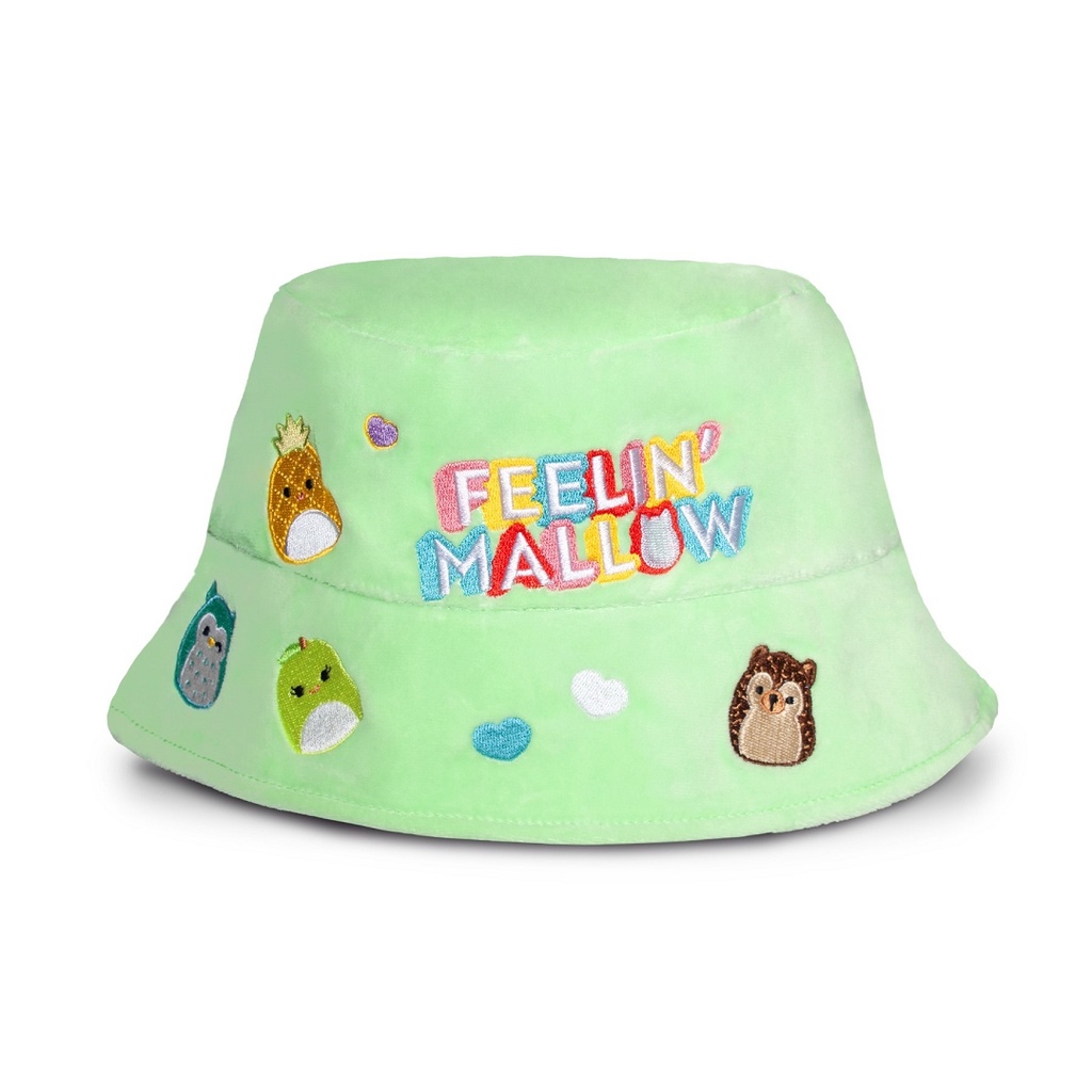 Jazwares SQUISHMALLOWS dětský klobouček - Mix zelený