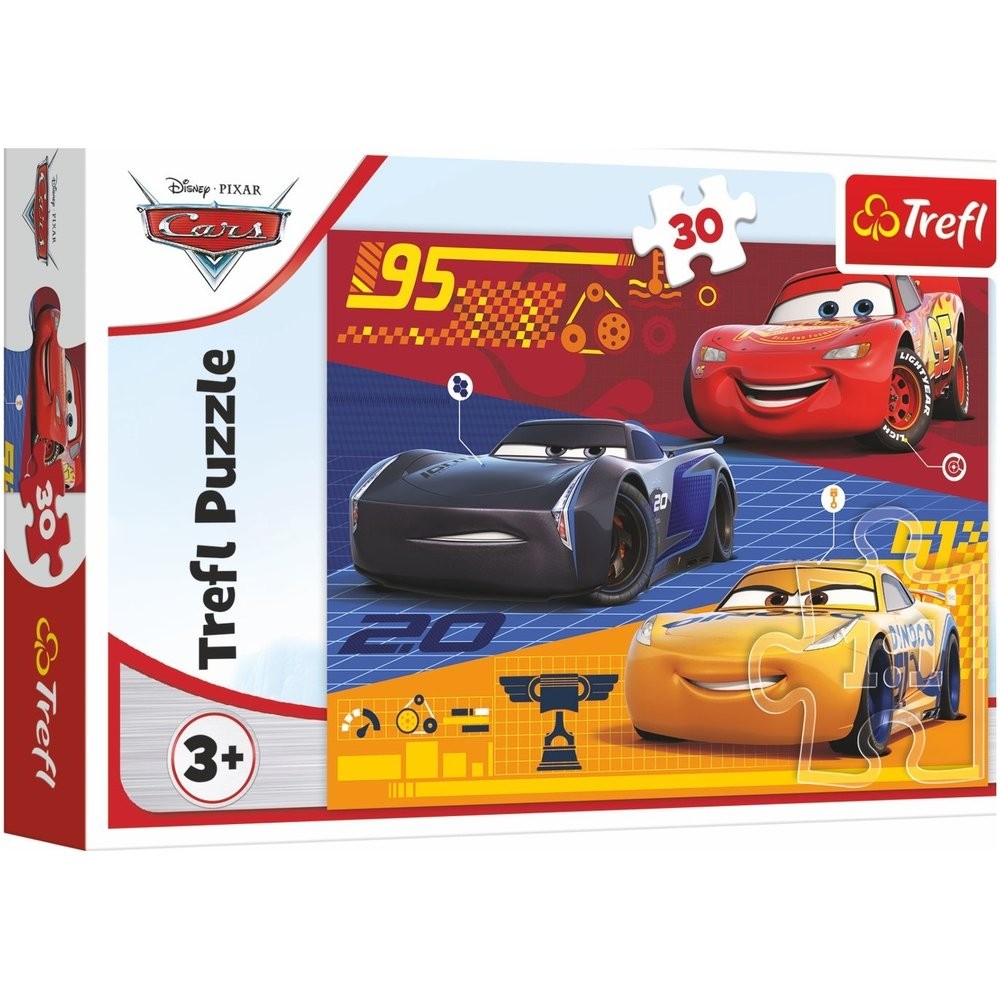 Trefl Puzzle Auta P ed Z vodem Cars 30 D lk DetskyEshop cz trefl-puzzle-auta-p-ed-z-vodem-cars-30-d-lk-detskyeshop-cz