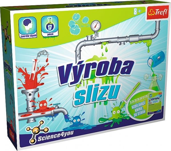 Výroba slizu 17 pokusů Science 4 you