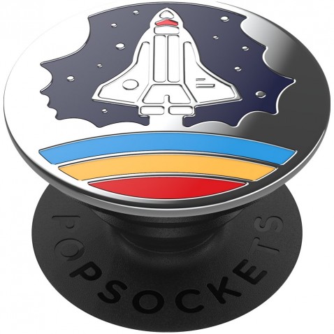 PopSockets PopGrip Gen.2, Enamel Space Shuttle Navy, raketa, smaltovaný povrch