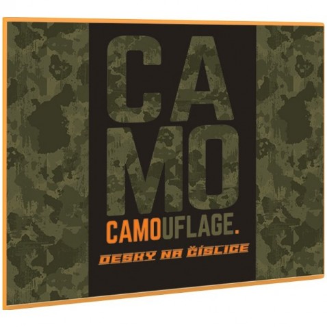 Desky na číslice Camo