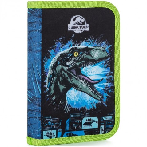 Penál 2 chlopně, prázdný Jurassic World 2