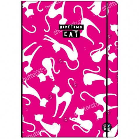 Sešit PP Oxybook A5 40 listů Kočky iconic