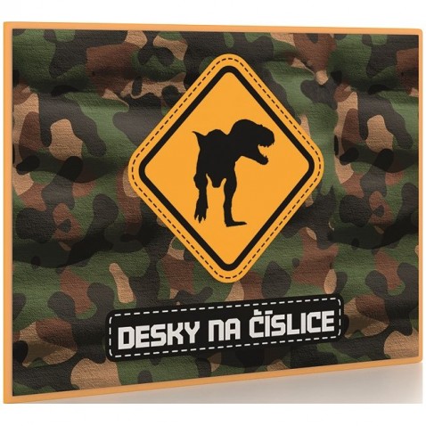 Desky na číslice T-rex