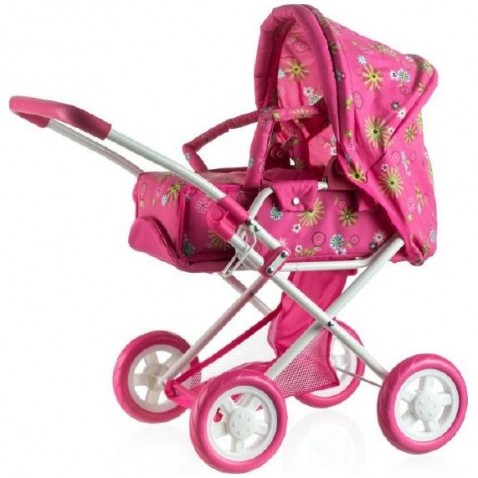 Bambilon kočárek pro panenky hluboký menší 62 cm