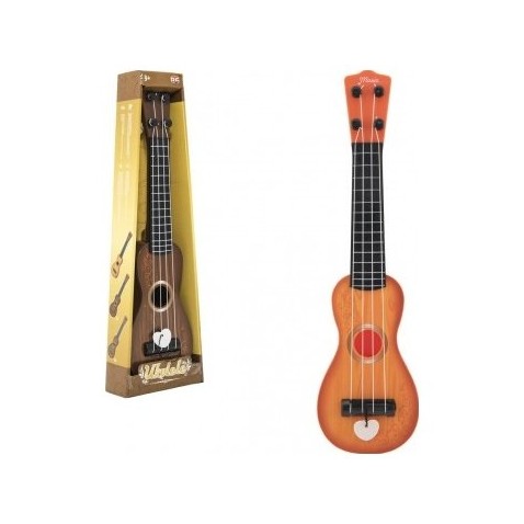 Ukulele/kytara plast 39cm s trsátkem 2 barvy