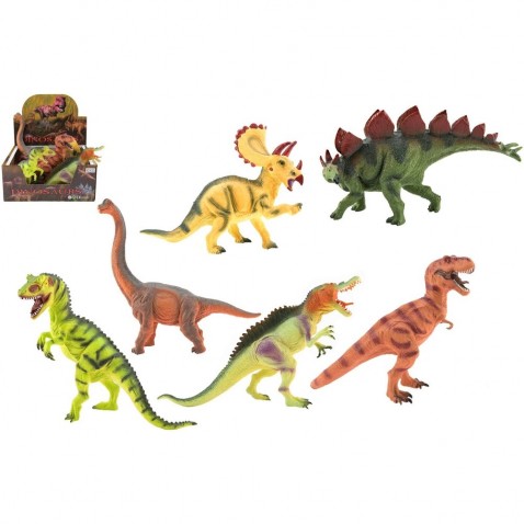 Dinosaurus 25-32cm 6 druhů