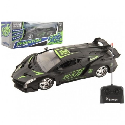 Auto sportovní RC plast 25cm 27MHz na dálkové ovládání na baterie