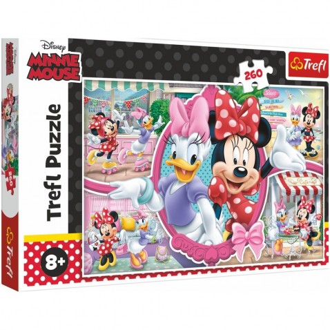Puzzle Minnie a Daisy/Disney 260 dílků