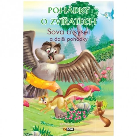 Knížka Pohádky o zvířatech Sova a sysel