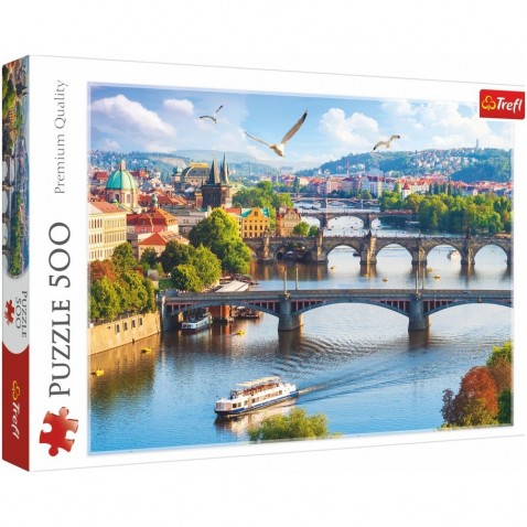 Puzzle Praha 500 dílků