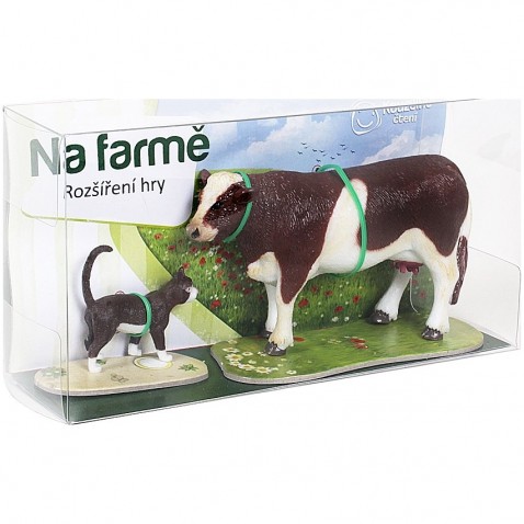 Albi Kouzelné čtení Hra Na farmě rozšíření Kráva a kočka