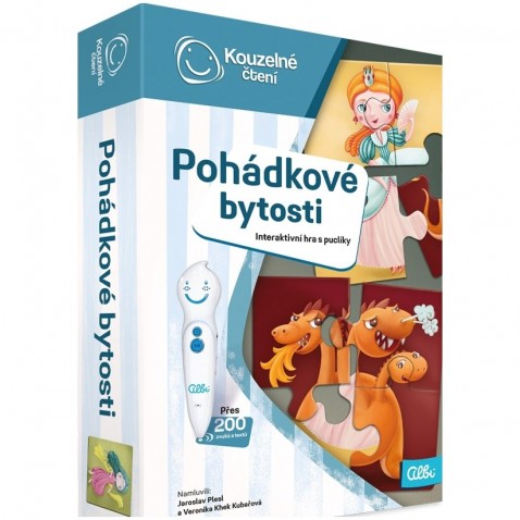 Albi Kouzelné čtení hra s puclíky Pohádkové bytosti