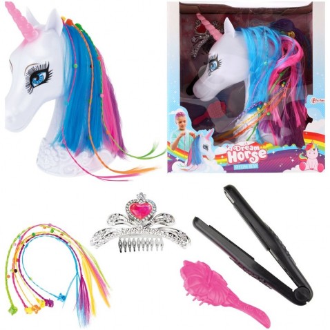 Česací hlava jednorožec