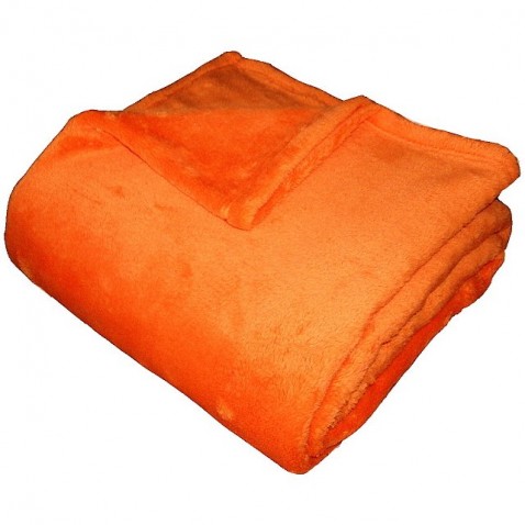 Dadka Super soft deka oranžová 100x150