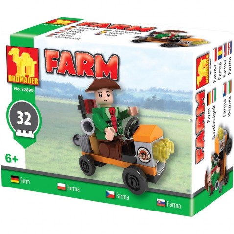 Stavebnice Dromader Traktor farma 92899 32ks