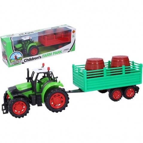 Traktor s vlečkou
