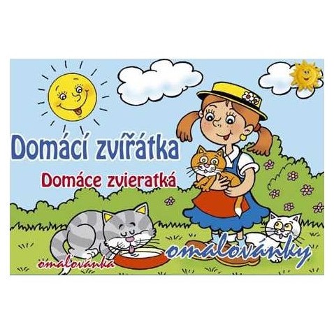 Omalovánky A5 Domácí zvířátka