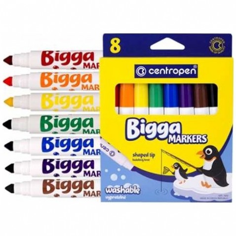 Fixy Centropen BIGGA MARKERS 7650 8 barev