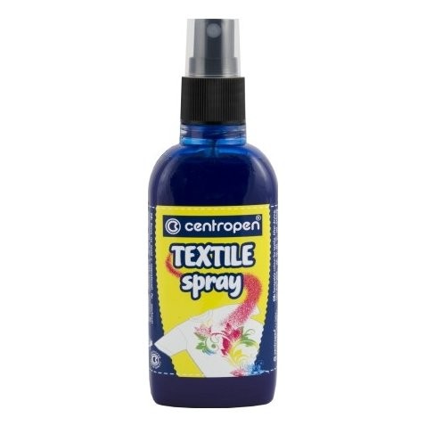 Barvy na textil Centropen 1139 modrá 100ml sprej