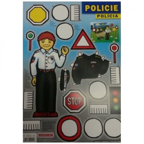 Vystřihovánky Policie