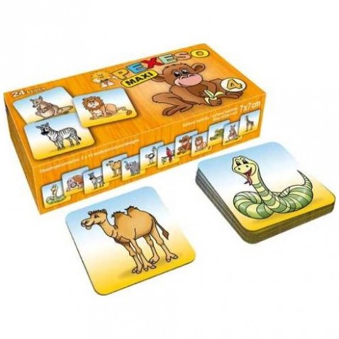 Pexeso Maxi box ZOO