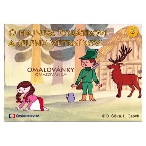 Omalovánky A5 O hajném Robátkovi