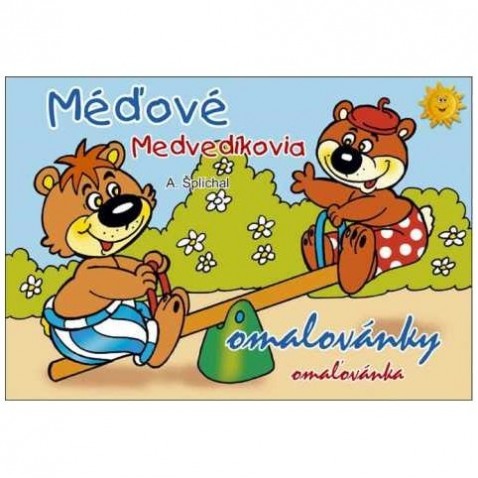 Omalovánky A5 Méďové