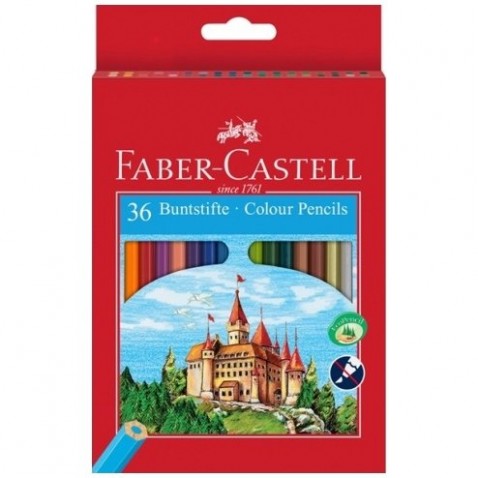Pastelky Faber-Castell Eco šestihranné 36 ks