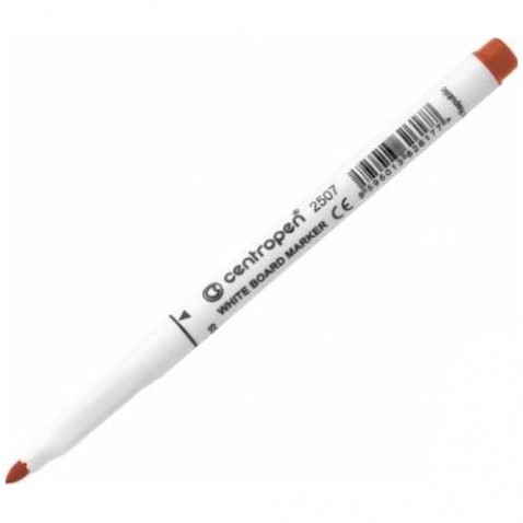 Popisovač Centropen 2507 whiteboard marker tenký hnědý